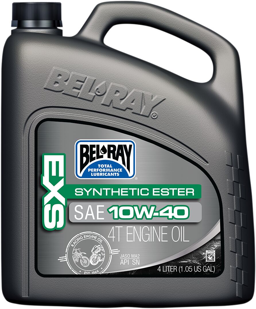 Bel Ray Exs Synthetic Ester 4 Stroke Engine Oil 10 W 40 4 Liter Engine Oil Bel Ray