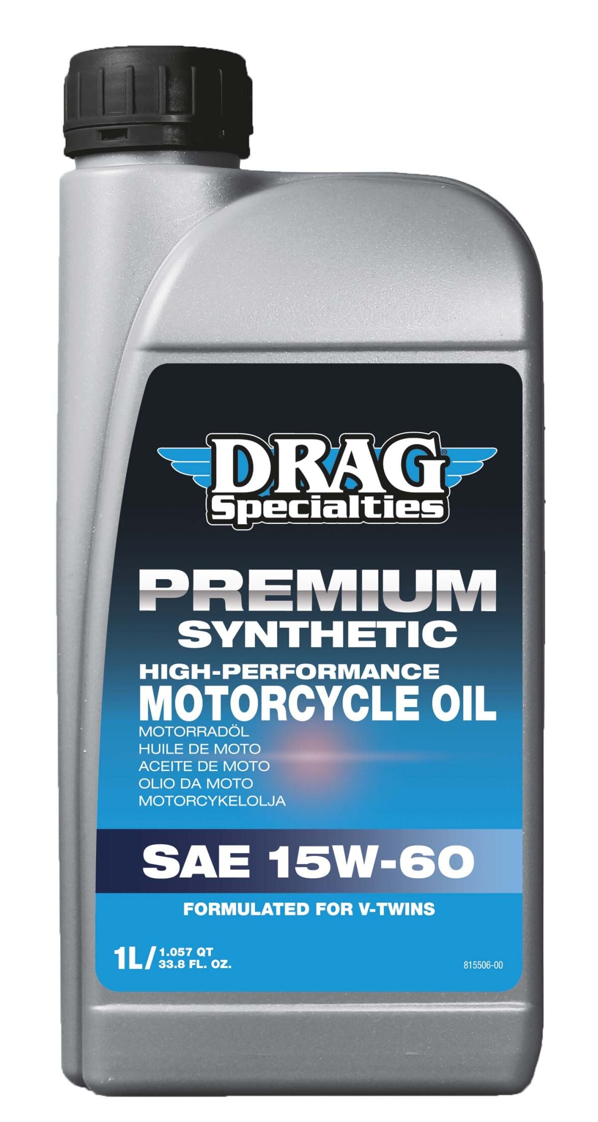 Drag Specialties Oil Synthetic Engine Oil - SAE 15W-60 - 1 litre (1.05 quart US) Engine Oil Drag Specialties