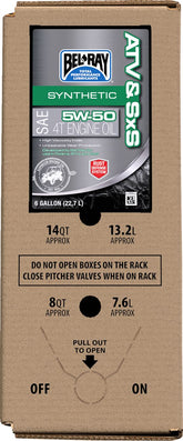 Bel Ray Oil 5 W50 Synthetic Sxs & Atv 6 Engine Oil Bel Ray