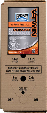 Bel Ray Oil Vtwin Synthetic 20 W50 6 Ga Engine Oil Bel Ray