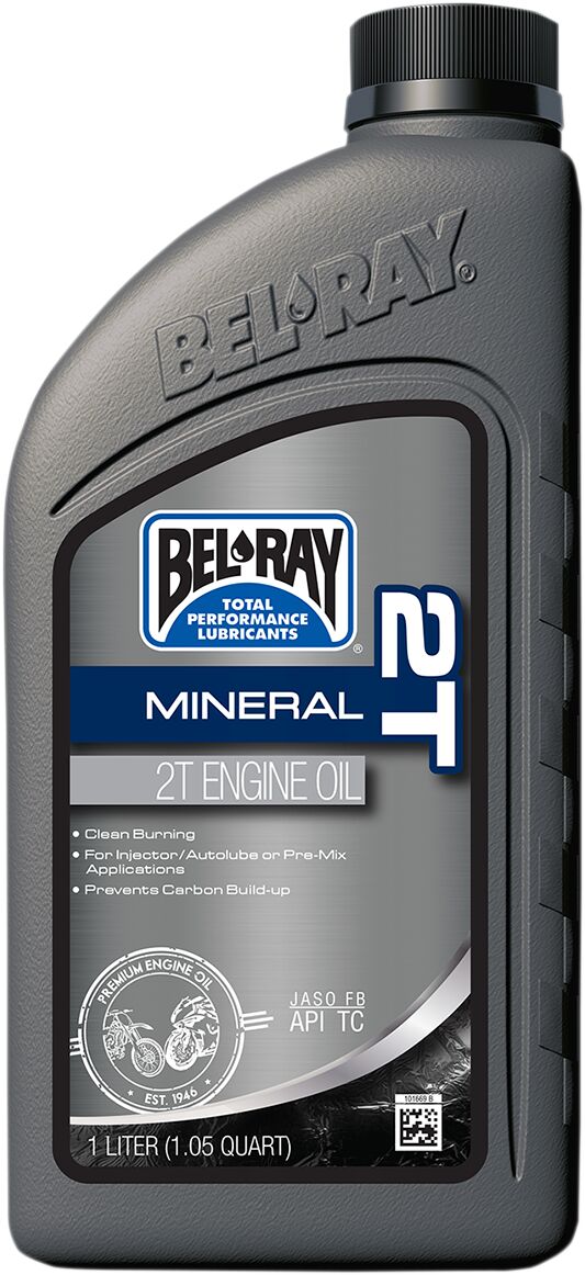 Bel Ray Mineral 2 T Engine Oil 1 Liter Engine Oil Bel Ray