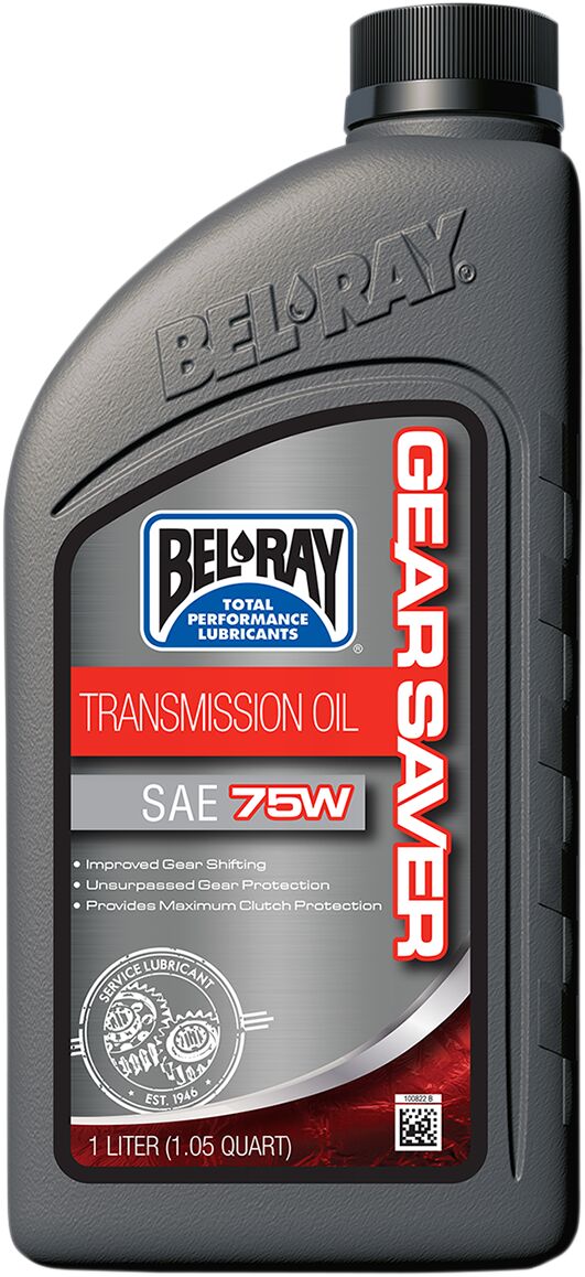 Bel Ray Gear Saver Transmission Oil 75 W 1 Liter Transmission Oils Bel Ray