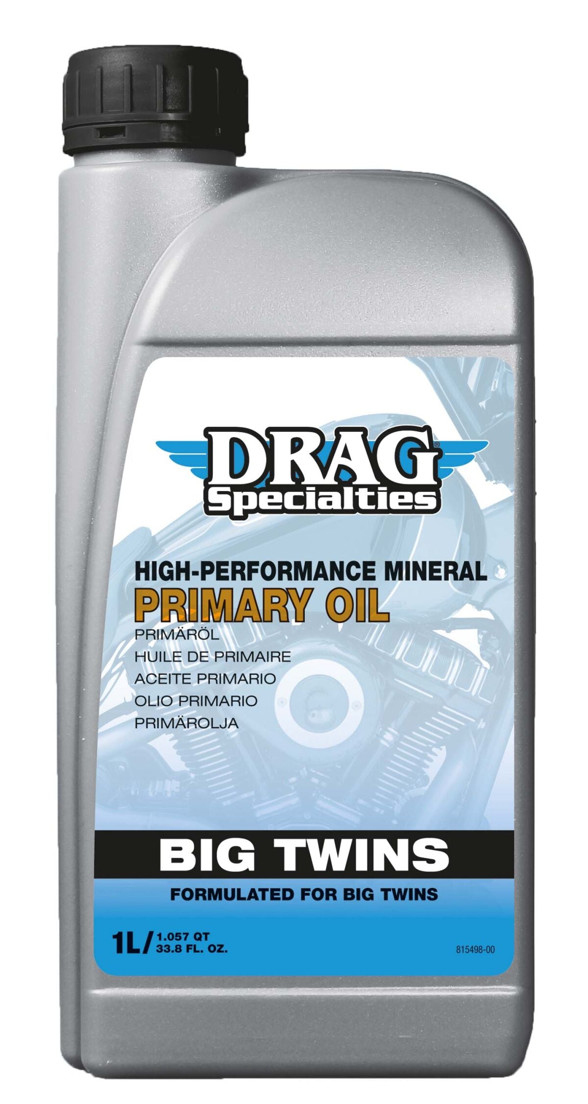 Drag Specialties Oil Primary Oil - 1 liter (1.05 US quart) Transmission Oils Drag Specialties Oil