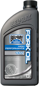 Bel Ray High Performance Fork Oil 10 W 1 Liter Fork Oils Bel Ray