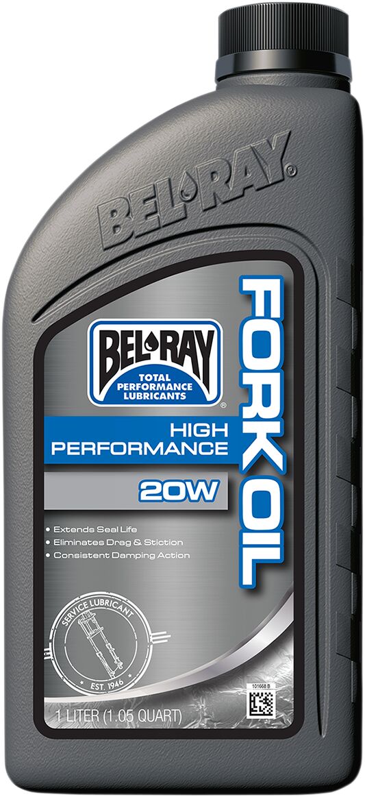 Bel Ray High Performance Fork Oil 20 W 1 Liter Fork Oils Bel Ray