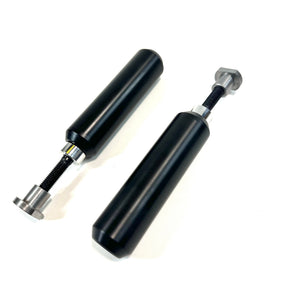 6-1/2" Upper Shock Mount Frame Sliders - 03 & Earlier Sportster Crash Bar Bung King