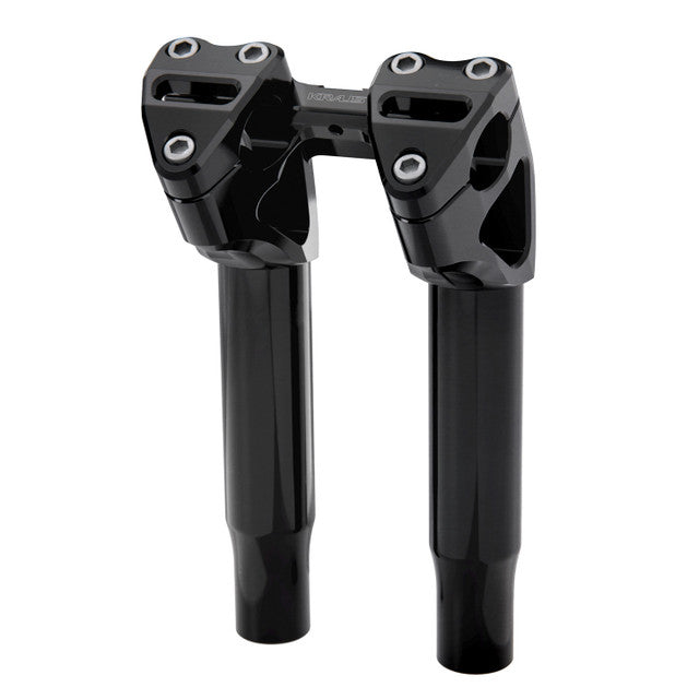 9" Workman Kickback Risers, Black Anodized Risers Kraus Motor Co.