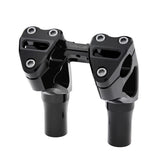5" Workman Kickback Risers, Black Anodized Risers Kraus Motor Co.