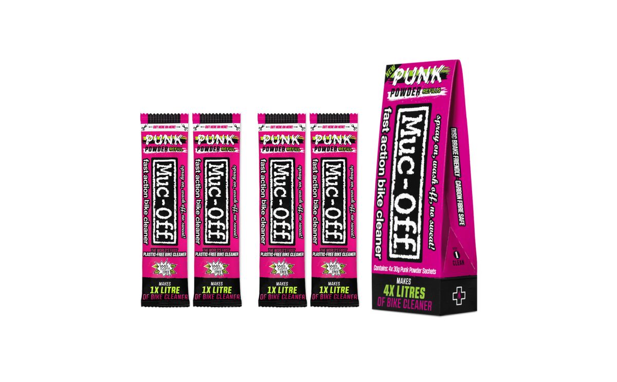 Muc Off Punk Powder (4 Pk) Cleaner Cleaner Muc Off
