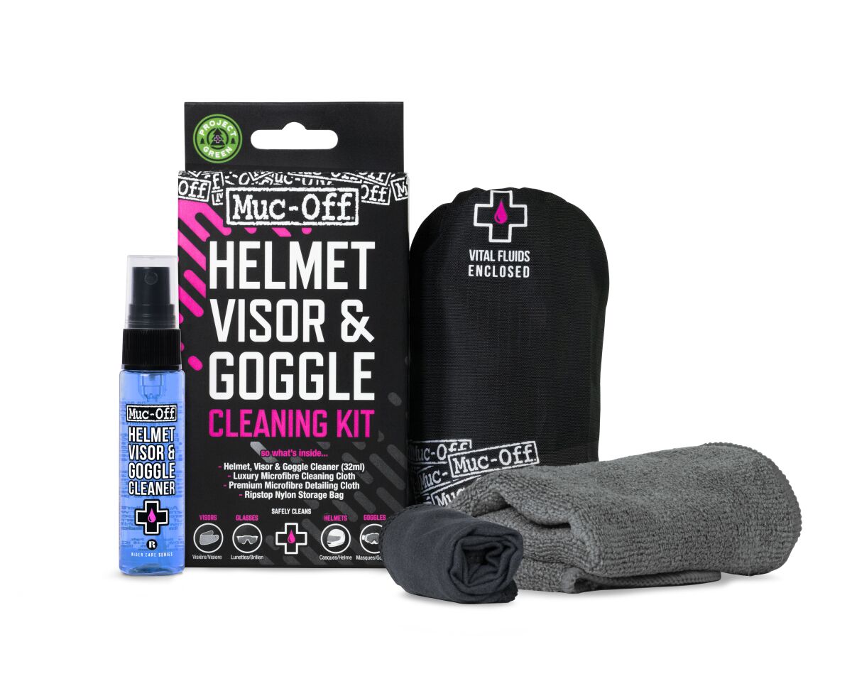 Muc Off Visor Lens Goggle Kit V2 Cleaner Muc Off