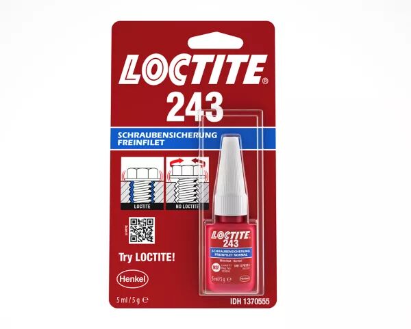 Loctite Loctite 243 Threadlocker 5 Ml 3711-GLUES-ADHESIVES Loctite