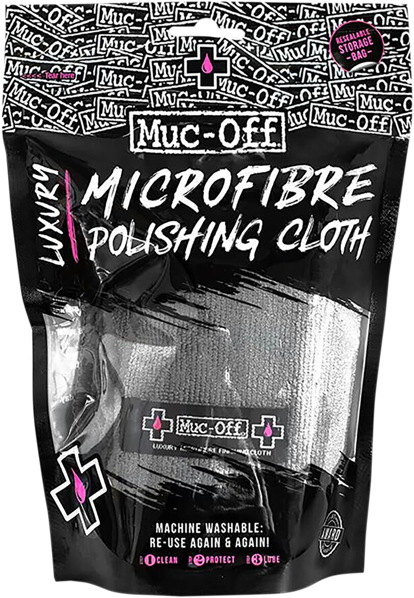 Muc Off Polish Cloth Microfibre 3713-POLISHES & WAXES Muc Off