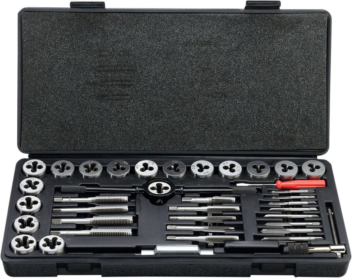 Moose Offroad Hard Parts Tap & Die Metric 40 Pc Engine Tools Moose Offroad Hard Parts