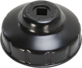 Parts Unlimited Custom Replacement Oil Filter Cup / 76 Mm / Black Powder Coated / Aluminum Engine Tools Parts Unlimited
