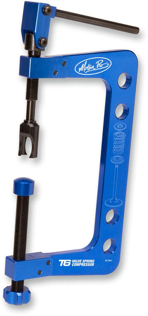 Motion Pro Valve Spring Compressor Tool / Fully Adjustable / Aluminum / Blue Engine Tools Motion Pro
