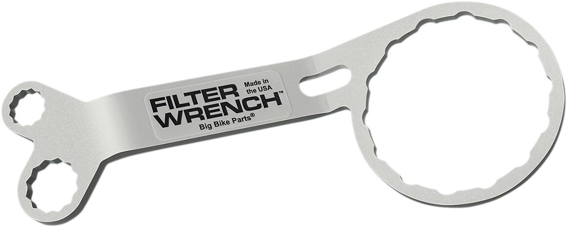Show Chrome Oil Filter Wrench 2 1/2" Engine Tools Show Chrome