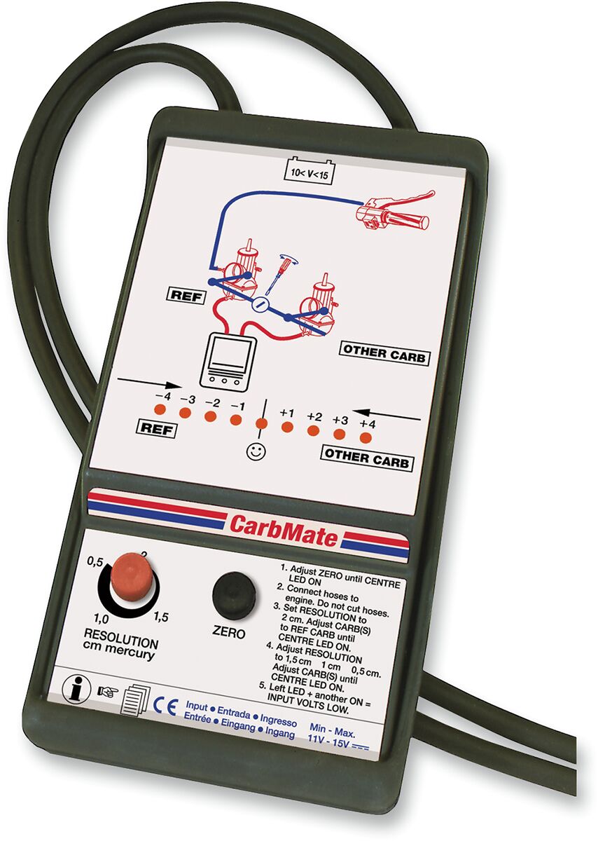 Tecmate Carbmate Incl Imbatcord Carburetion Tool Tecmate