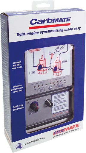 Tecmate Carbmate Incl Imbatcord Carburetion Tool Tecmate