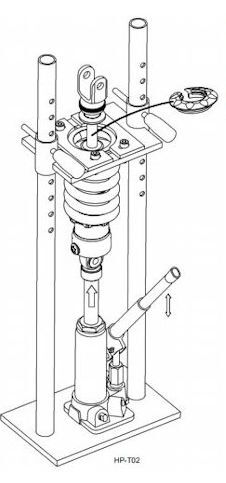 Hyperpro Shock Spring Removal Kit Suspension Tools Hyperpro