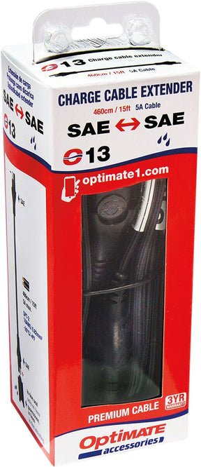 Tecmate Charger Extension 15'o13 Electrical System Tool Tecmate