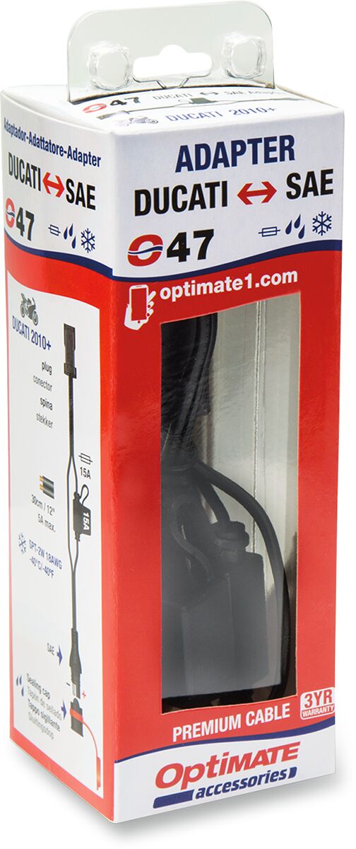 Tecmate Cord Ducati Adpt O47 Electrical System Tool Tecmate