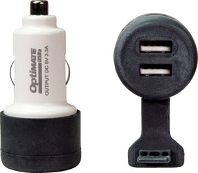Tecmate Cig Usb Charger 2 A O106 Electrical System Tool Tecmate