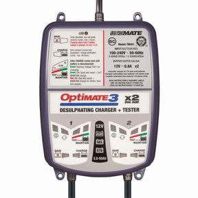 Tecmate Charger Opt 3 2 Banks Electrical System Tool Tecmate