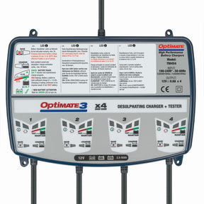 Tecmate Charger Opt 3 4 Banks Electrical System Tool Tecmate
