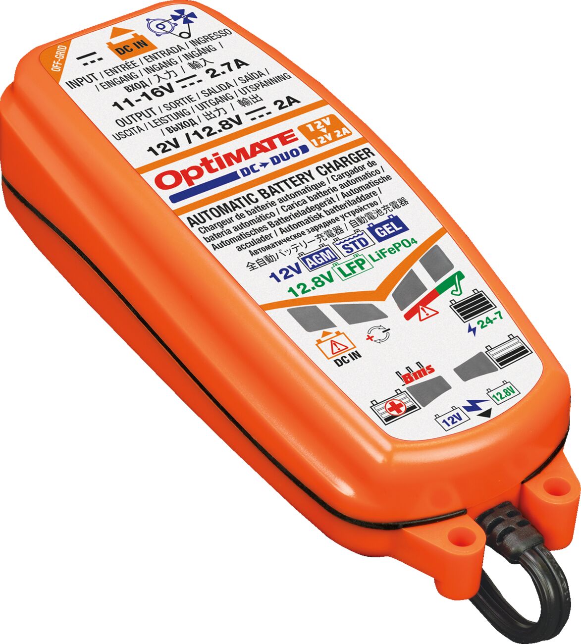 Tecmate Charger Optimate Dc Duo Electrical System Tool Tecmate