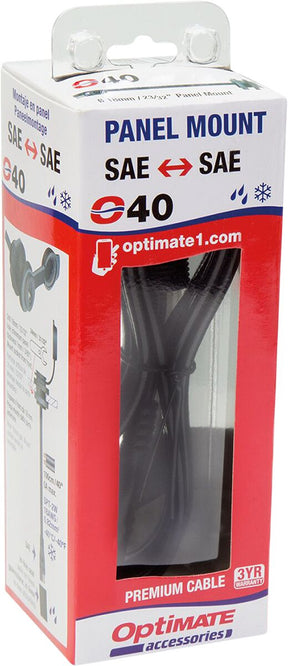 Tecmate Sae Sockt M18 Panel Mount Electrical System Tool Tecmate