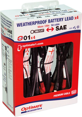 Tecmate Cord O1 4 Pack 1/4 Rng Electrical System Tool Tecmate