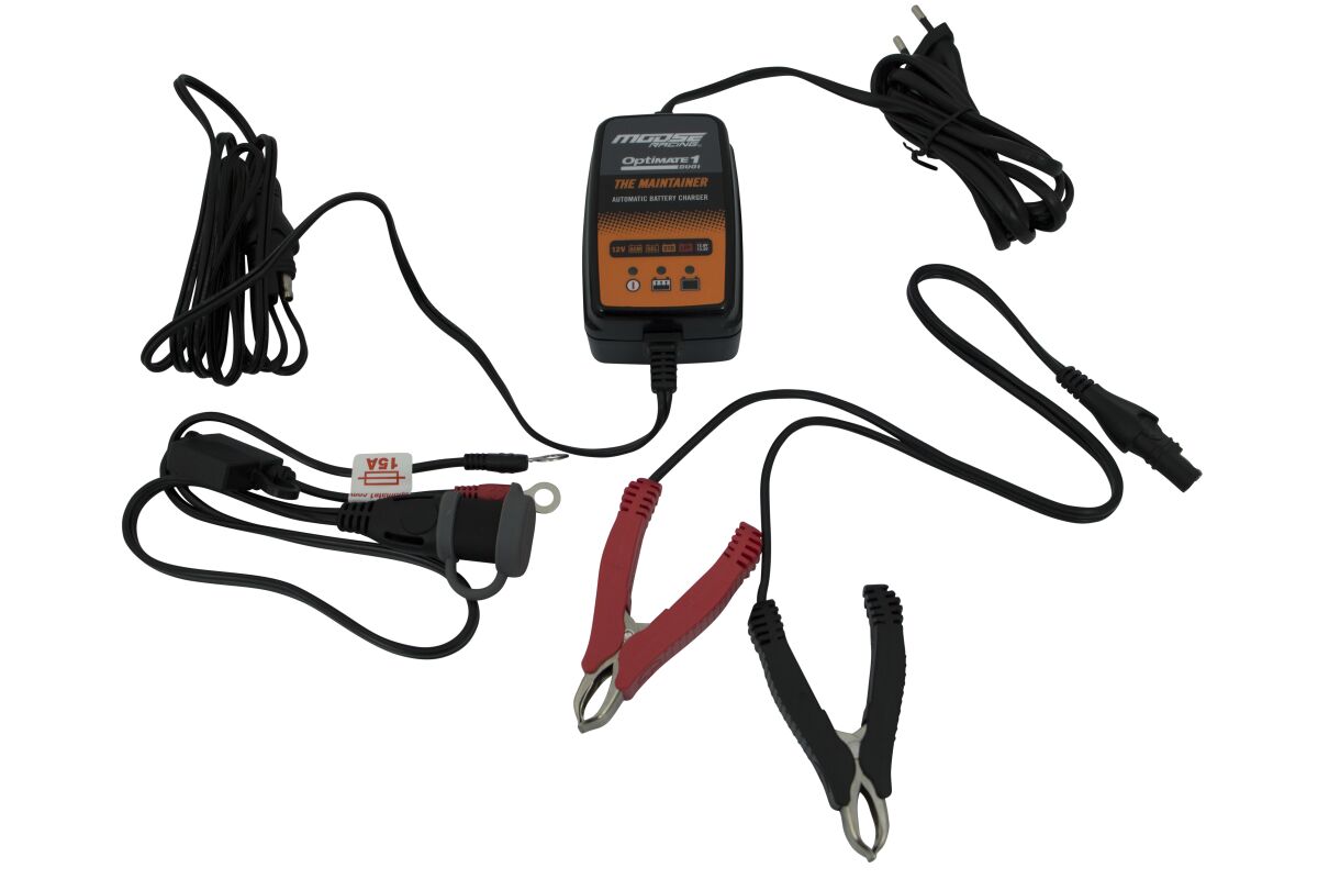 Moose Offroad Hard Parts Charger Optimate 1 Duo Mse Electrical System Tool Moose Offroad Hard Parts