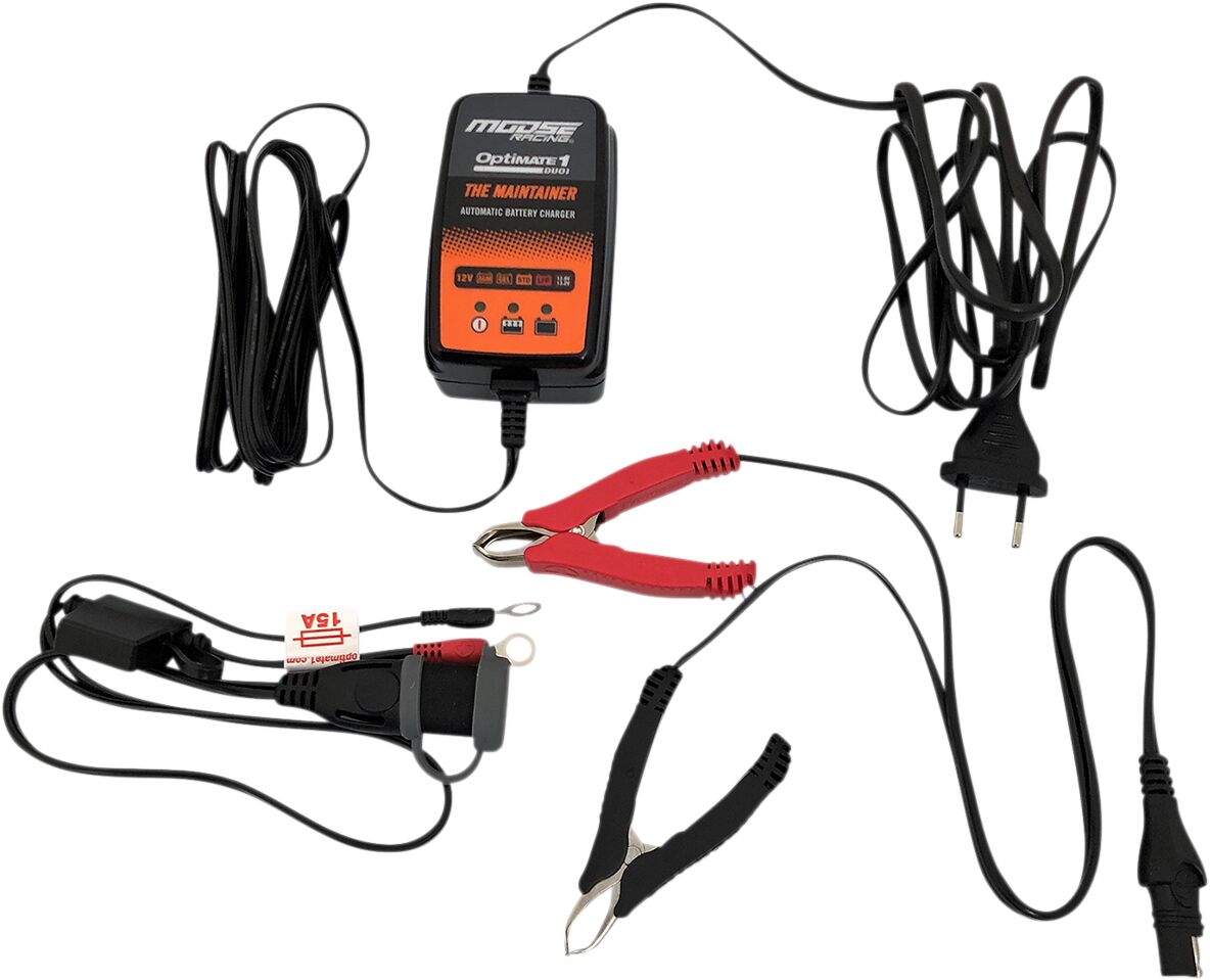 Moose Offroad Hard Parts Charger Optimate 1 Duo Mse Electrical System Tool Moose Offroad Hard Parts