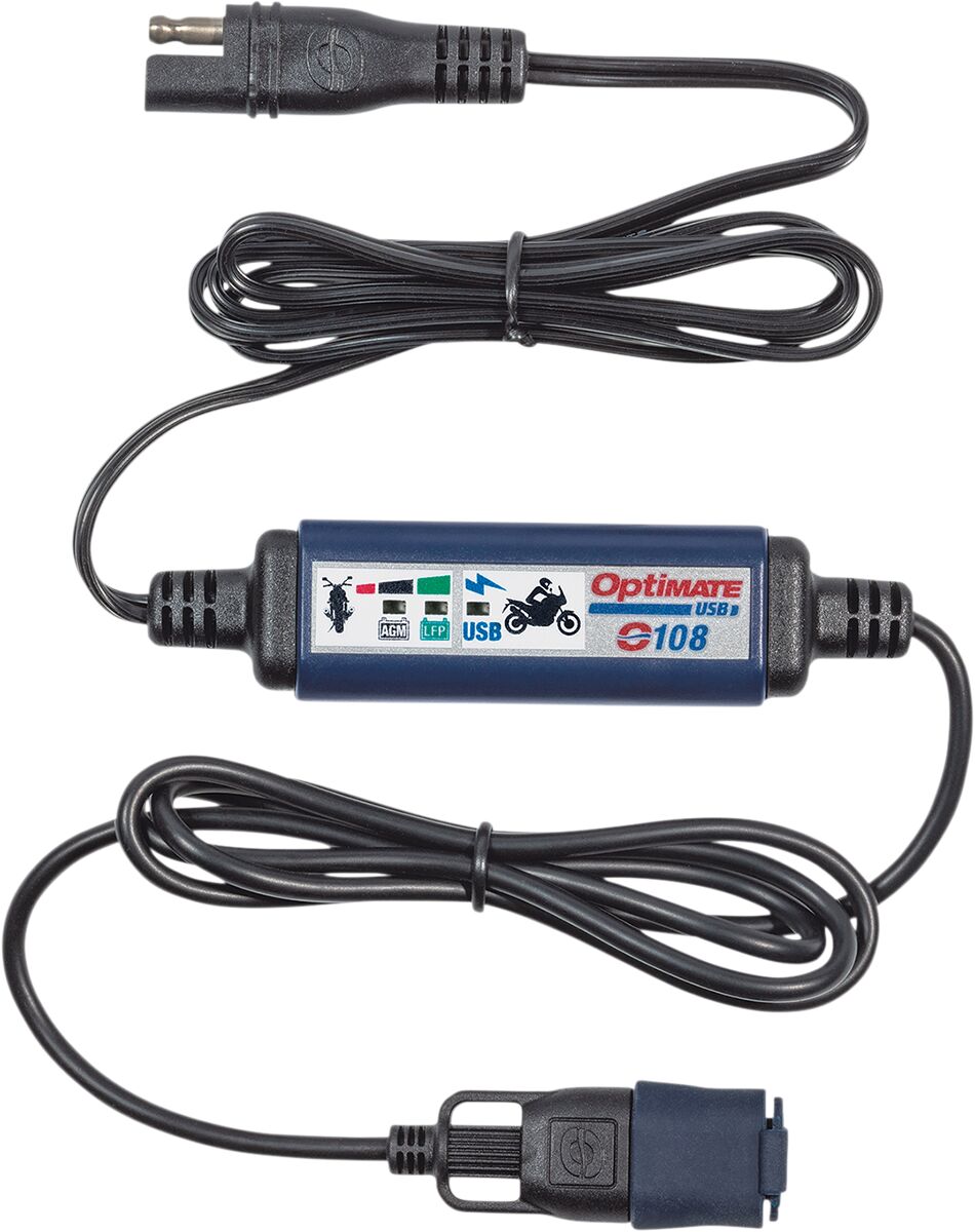Tecmate Charger Usb 3.3 A Lithium Electrical System Tool Tecmate