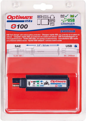 Tecmate Charger Usb 2400 Ma Electrical System Tool Tecmate