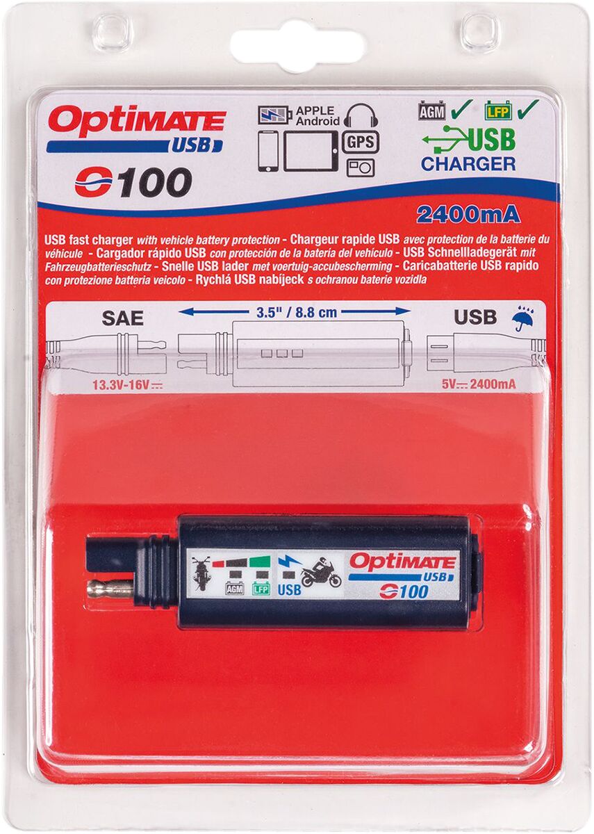 Tecmate Charger Usb 2400 Ma Electrical System Tool Tecmate