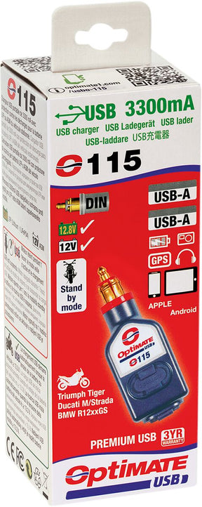 Tecmate Charger Usb 3.3 A Tr Duc Electrical System Tool Tecmate