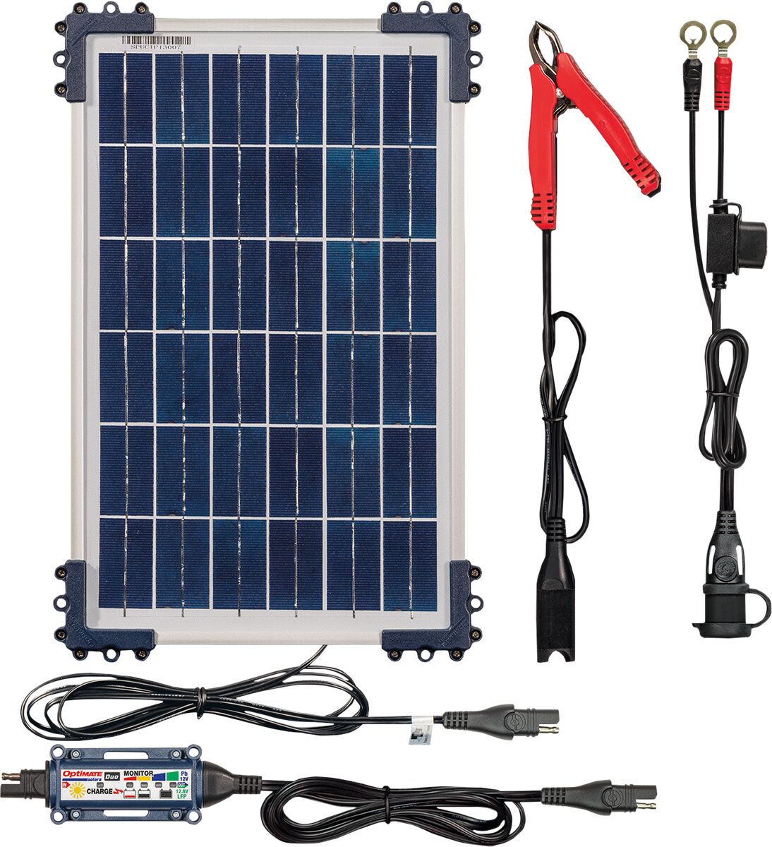 Tecmate Charger Solar Duo 10 W Electrical System Tool Tecmate