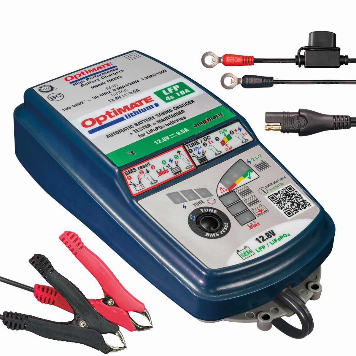Tecmate Optimate Lithium Lfp 4 S 10 A Electrical System Tools Tecmate