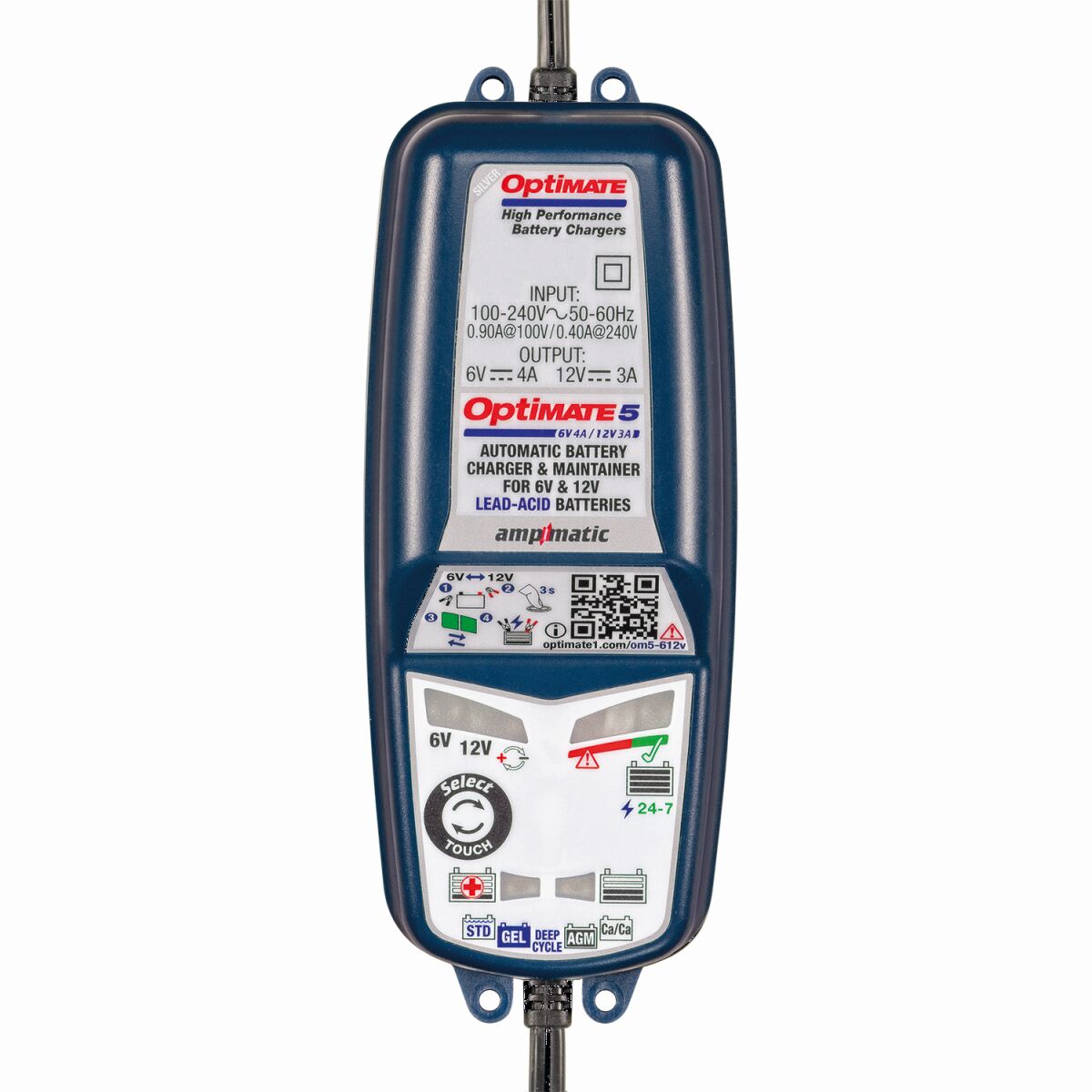 Tecmate Opti Mate 5 6 V/12 V Electrical System Tools Tecmate