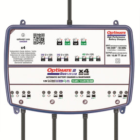 Tecmate Opti Mate 2 Duo X 4 Bank Electrical System Tools Tecmate