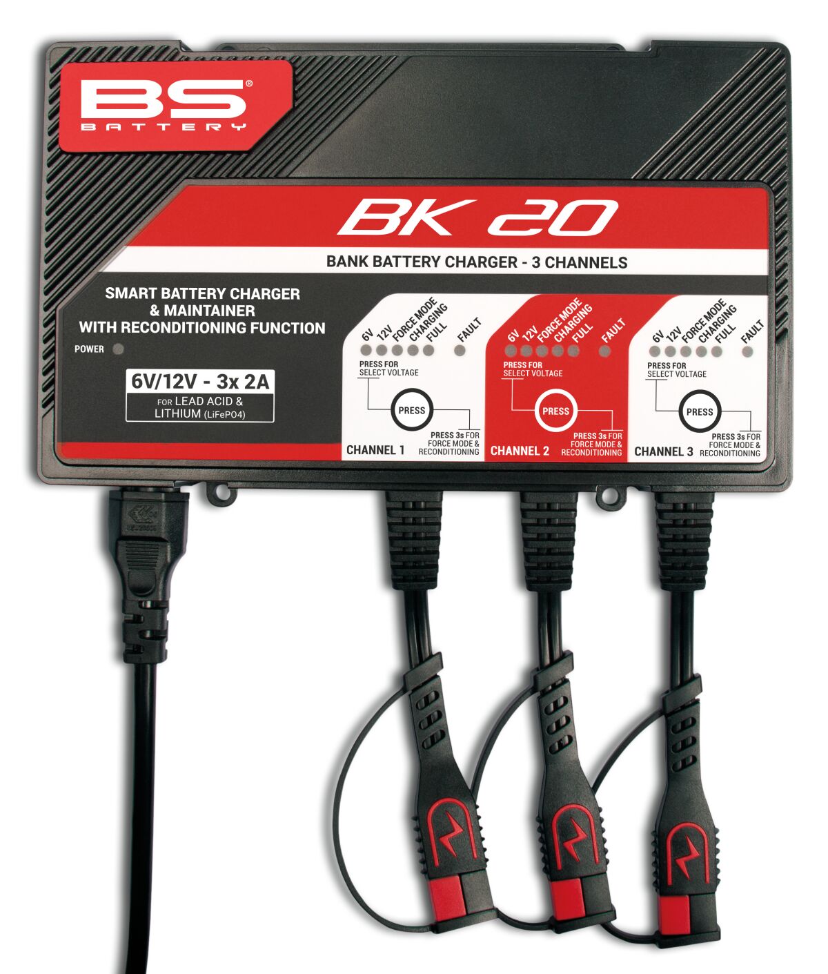 Bs Battery Charger Bk20 12 V 3 X2 A Electrical System Tools Bs Battery