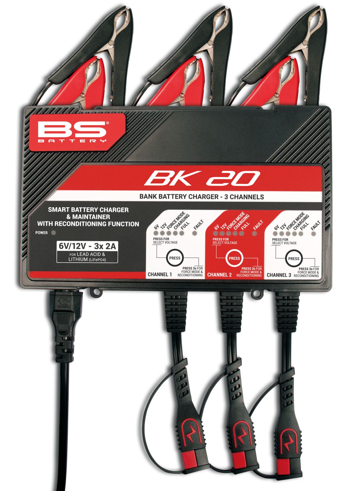 Bs Battery Charger Bk20 12 V 3 X2 A Electrical System Tools Bs Battery
