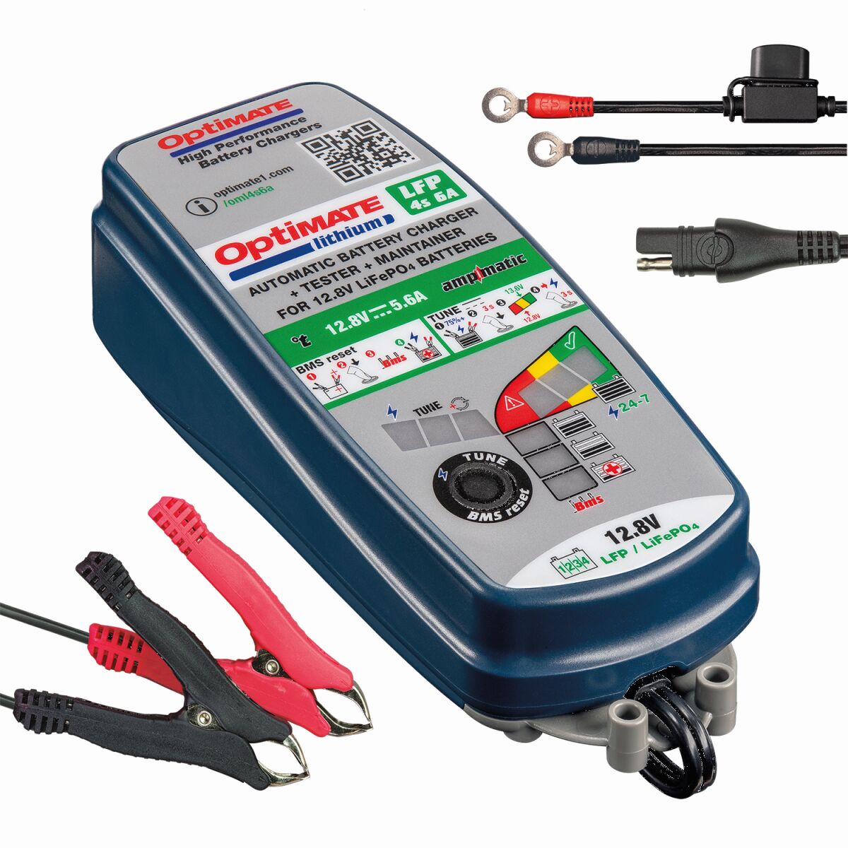Tecmate Opti Mate Lithium Lfp 4s 6 A Electrical System Tools Tecmate