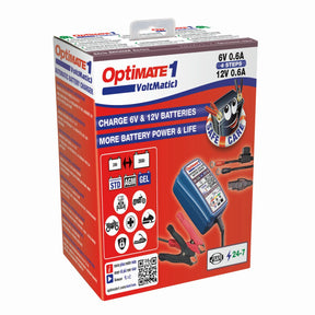 Tecmate Optimate 1 6/12 V Electrical System Tool Tecmate