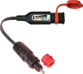Tecmate Volt Tester 4 Led Auto/Din Electrical System Tool Tecmate