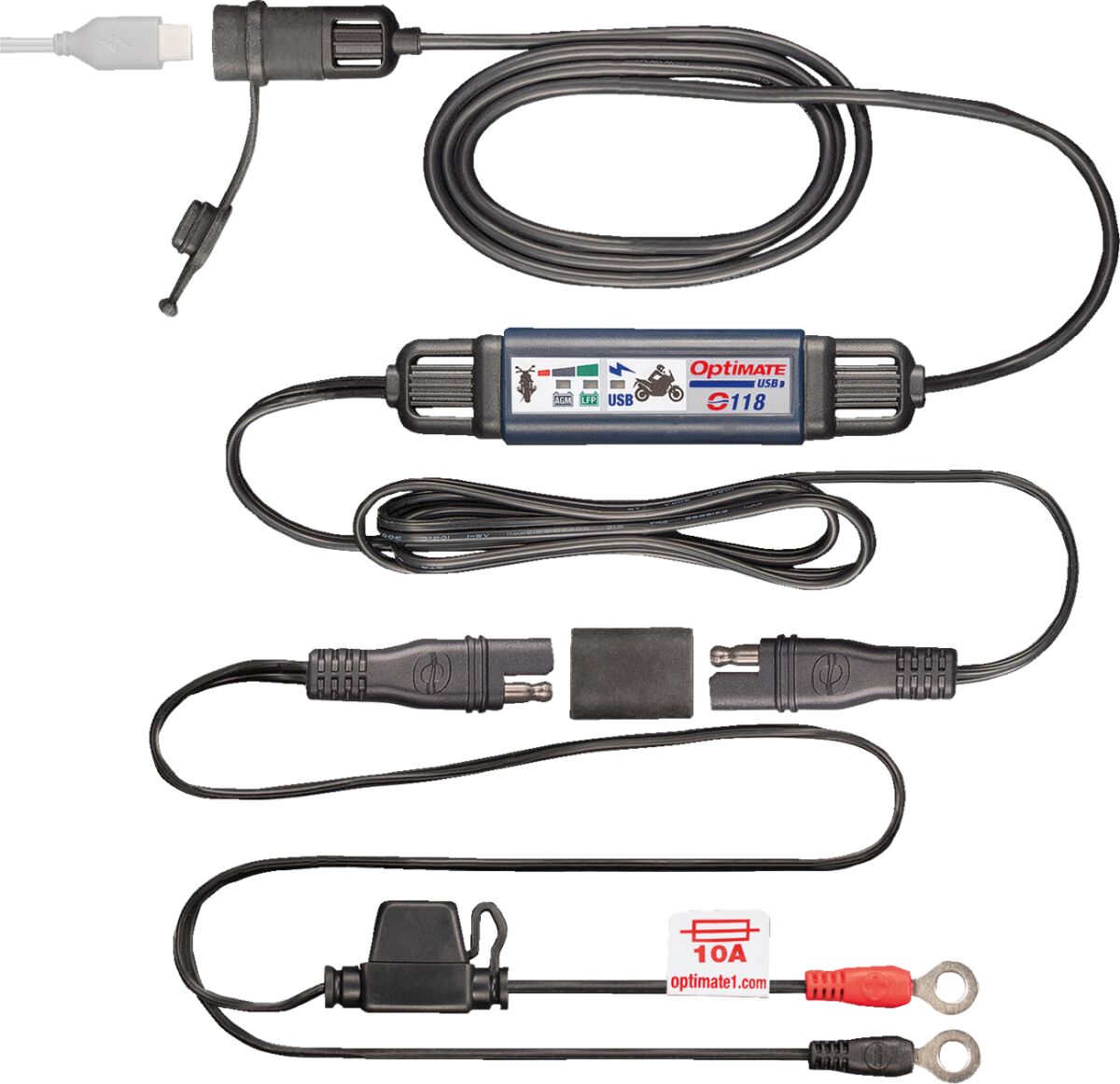 Tecmate Charger Usb C 3.3 A Sae Electrical System Tool Tecmate