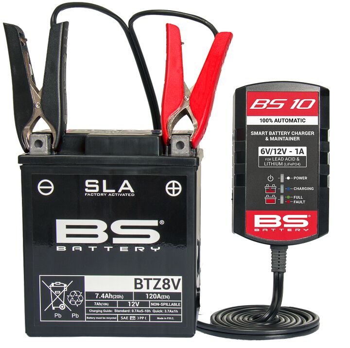 Bs Battery Charger Bs10 6 V/12 V 1 A Uk Pl Electrical System Tool Bs Battery