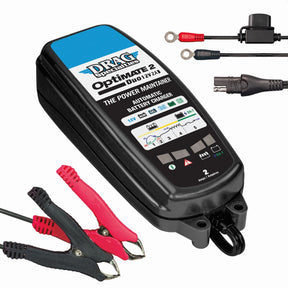 Drag Specialties Charger Eu Optimate 2 Duo Drag Electrical System Tool Drag Specialties