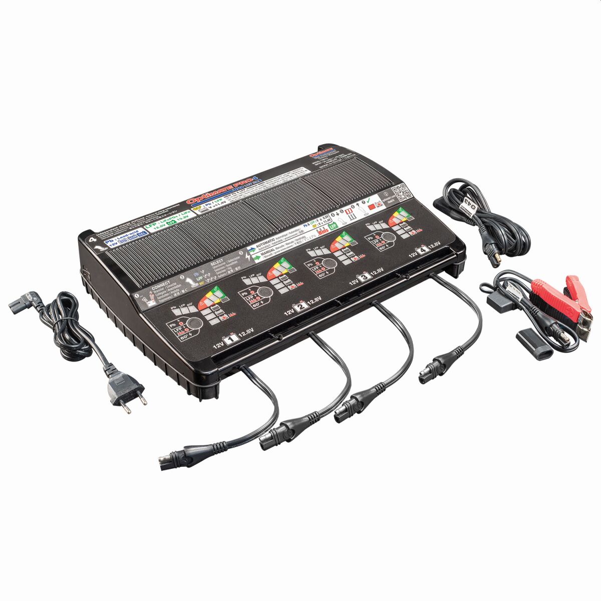 Tecmate Battery Charger Optimate Pro 4 Electrical System Tool Tecmate